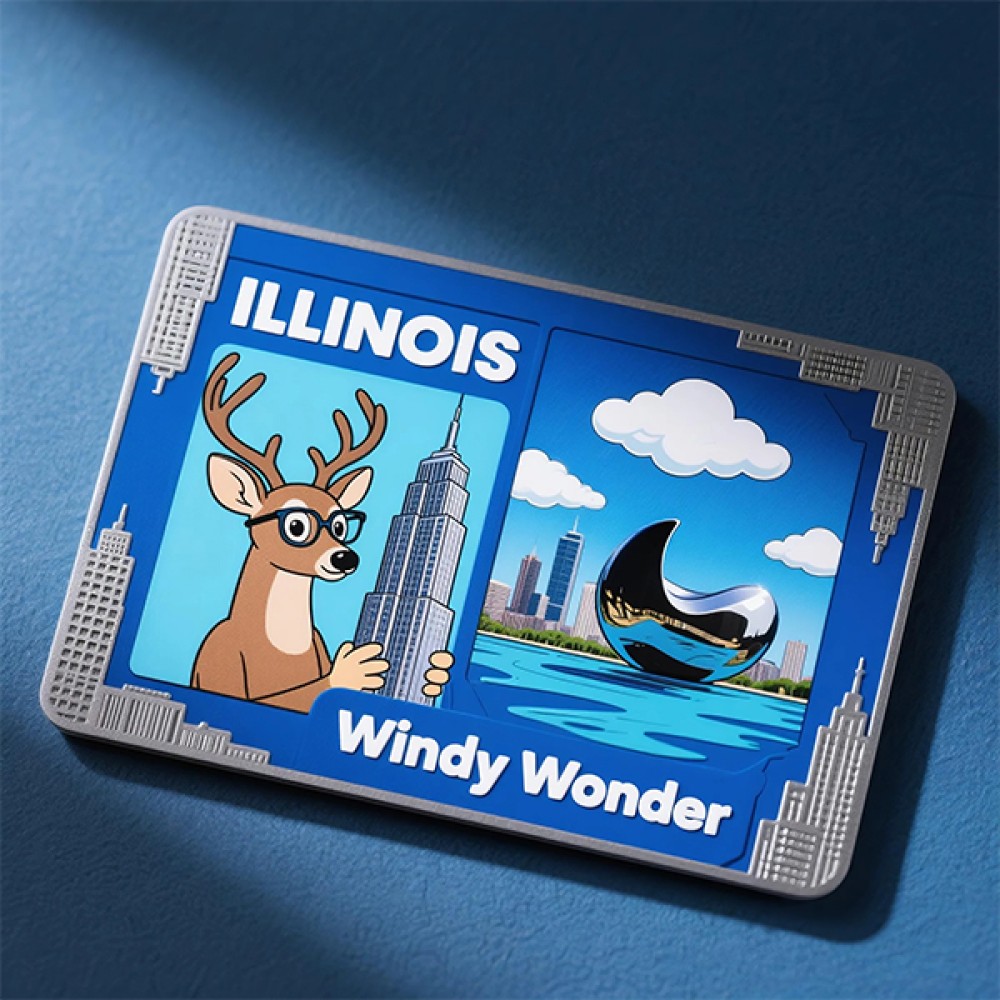 Illinois Novelty Card