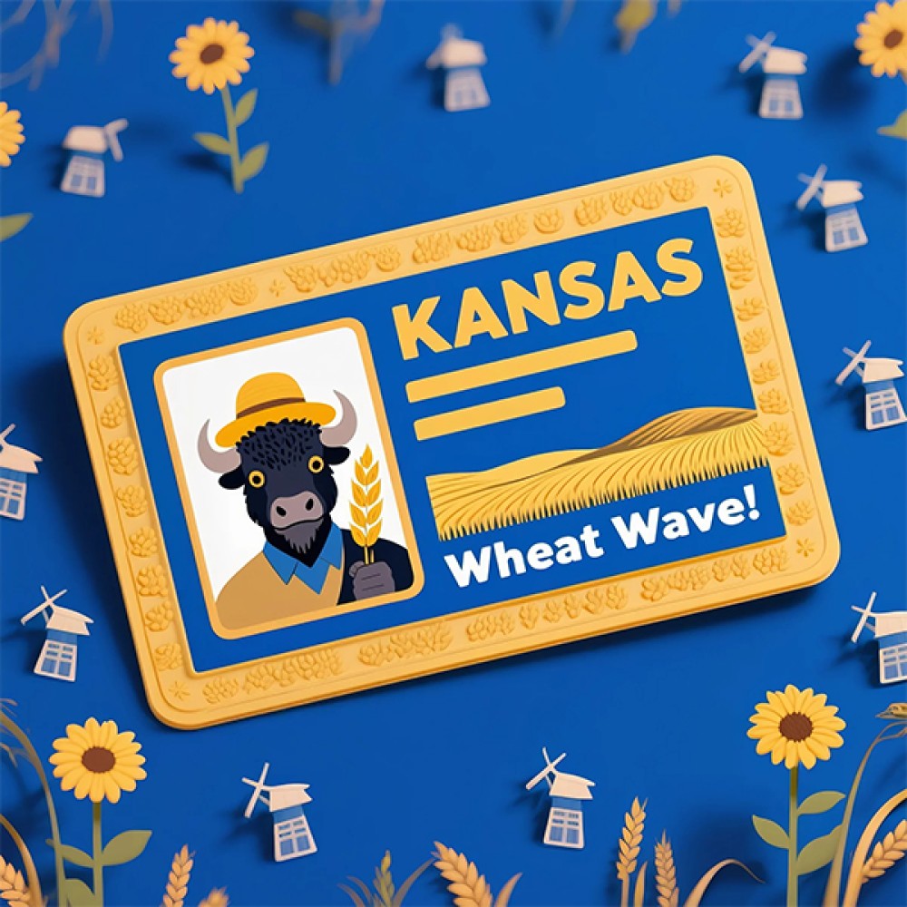 Kansas Novelty Card