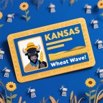 Kansas Novelty Card