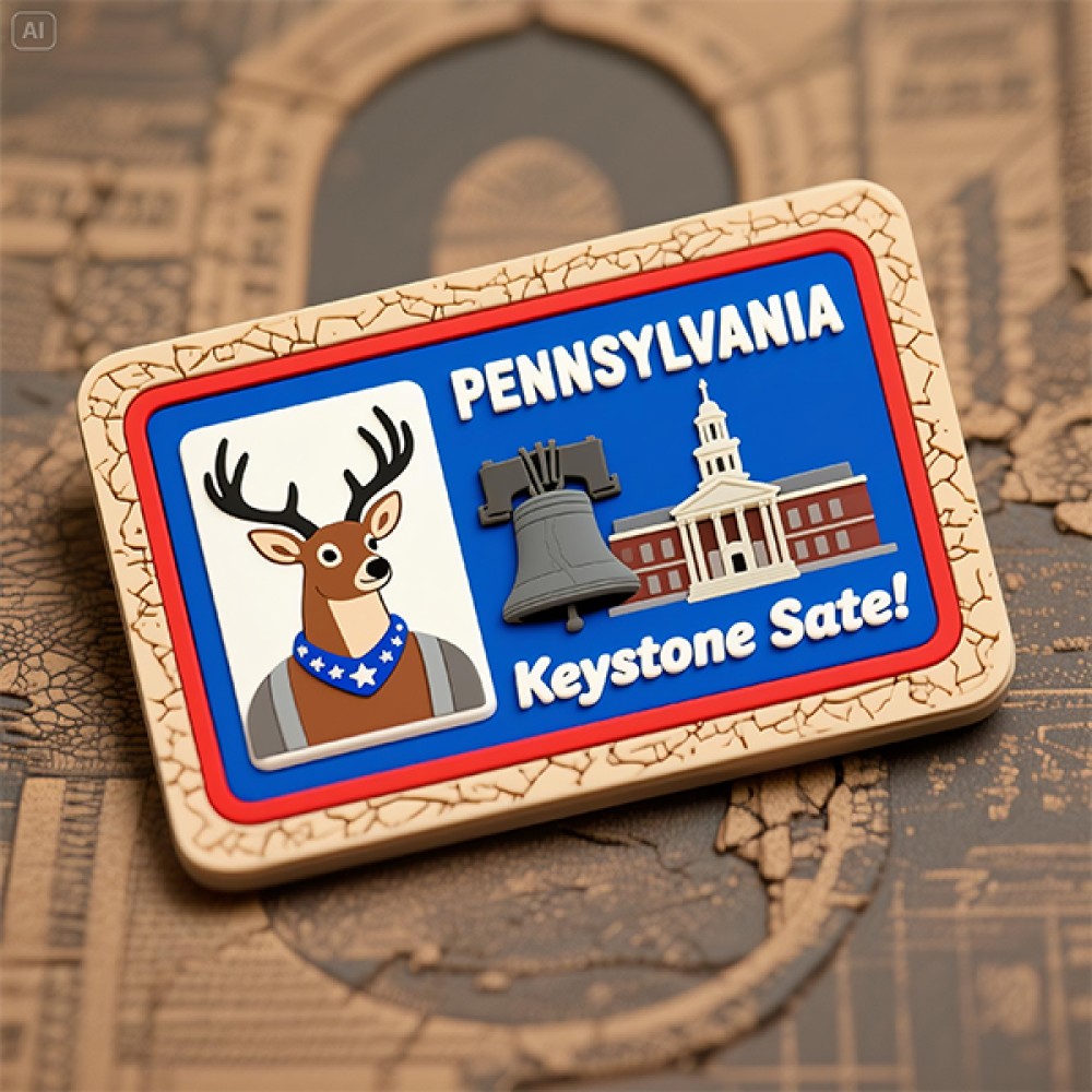 Pennsylvania Novelty Card
